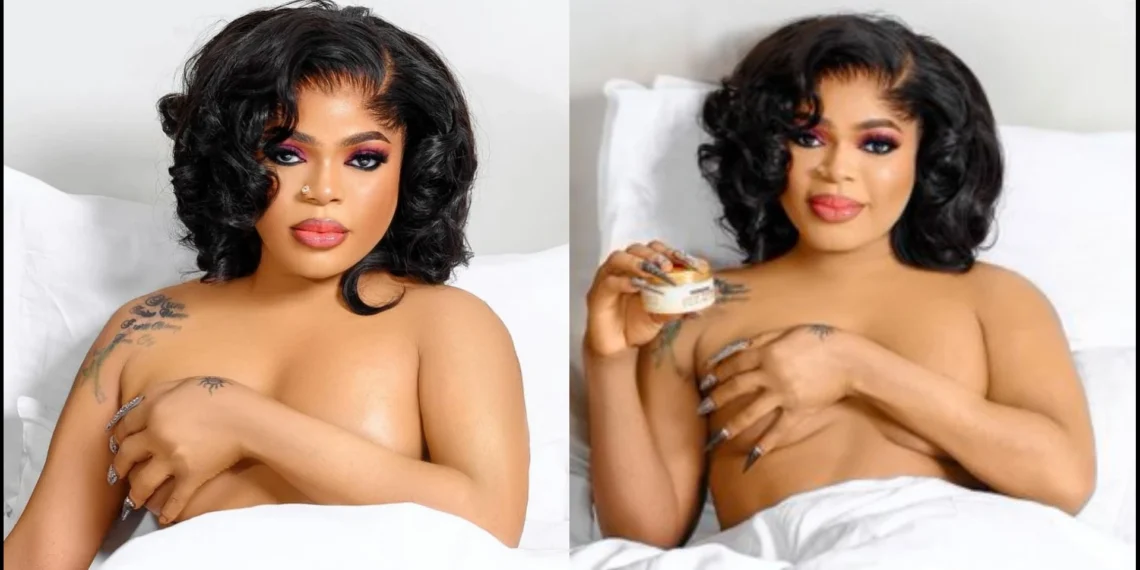 Bobrisky shows off his latest boobies 1 Bobrisky shows off his latest boobies