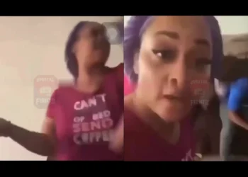 Angry mom films herself whooping her daughter after finding out she’s lesbian