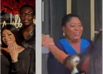 Lovely video of BBNaija’s Queen and her fiance’s mother-in-law (Video)