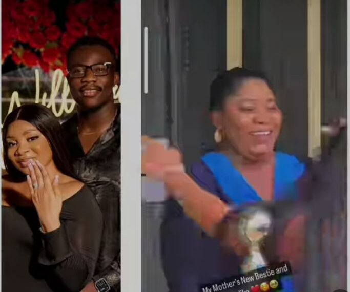 Lovely video of BBNaija's Queen and her fiance's mother-in-law (Video) 1 Lovely video of BBNaija’s Queen and her fiance’s mother-in-law (Video)