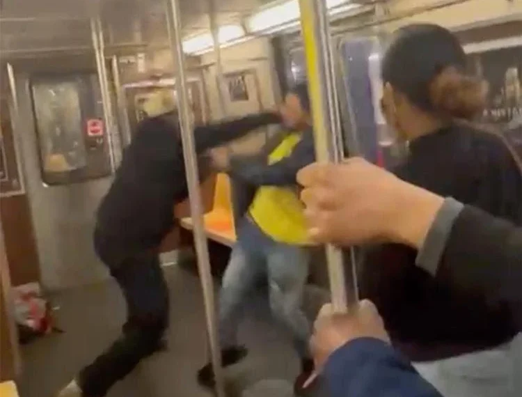 Here’s the video of what led up to the critical shooting aboard a NYC train in Brooklyn Subway
