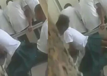 Secondary School students stylishly eat themselves in lab [VIDEO]