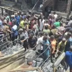 Fire in Lagos