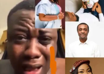Agozi comedy tears up says he’s been depressed since Mercy Chinwo’s husband called for his arrest (Video)
