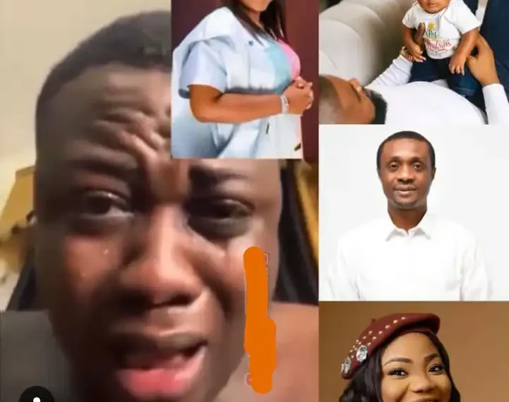 Agozi comedy tears up says he's been depressed since Mercy Chinwo's husband called for his arrest (Video) 1 Agozi comedy tears up says he’s been depressed since Mercy Chinwo’s husband called for his arrest (Video)