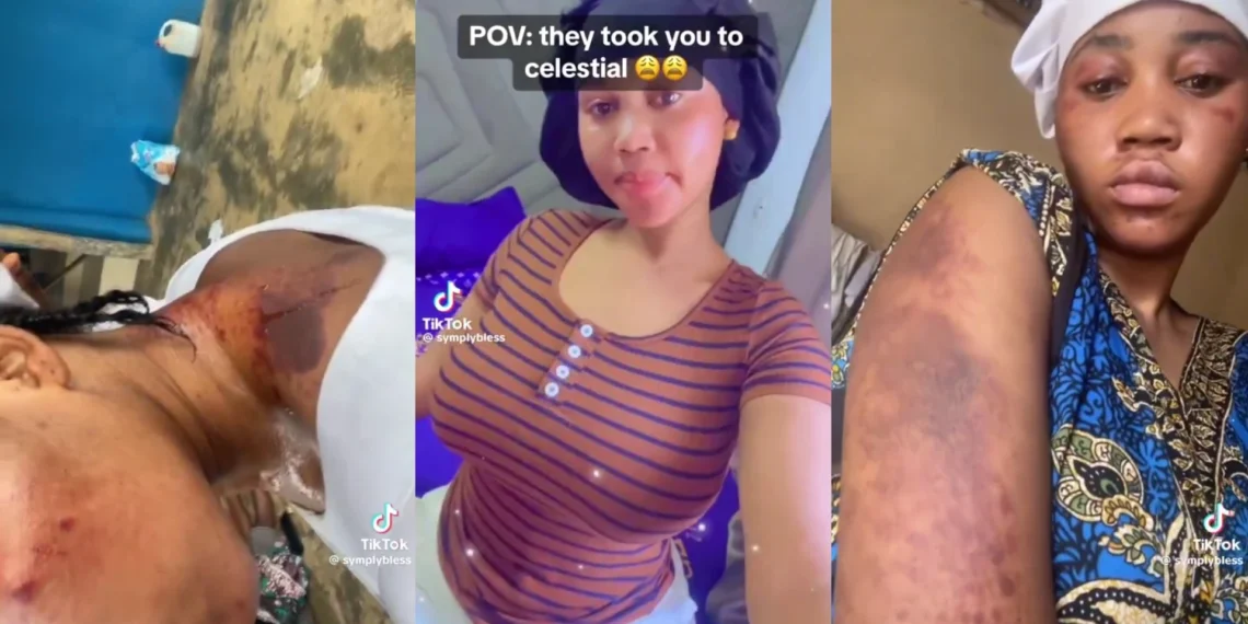 Girl shares her condition after joining Celestial Church [Watch Video]