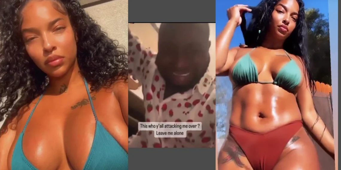 Lady Davido allegedly begged for s£x clears the air 1 Lady Davido allegedly begged for s£x clears the air