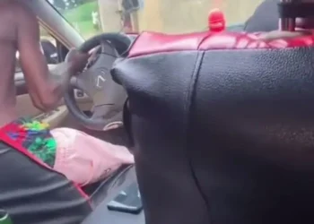 See why this guy is trending on Instagram for test driving his friend’s Lexus (Video)