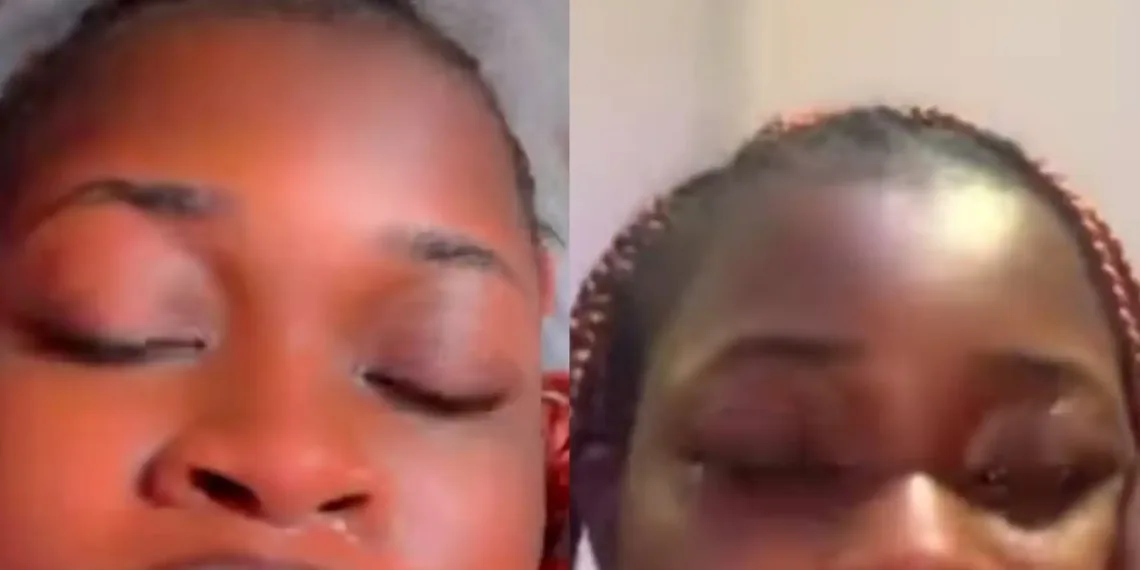 Lip blushing goes wrong after lady pays 40k (Video) 1 Lip blushing goes wrong after lady pays 40k (Video)