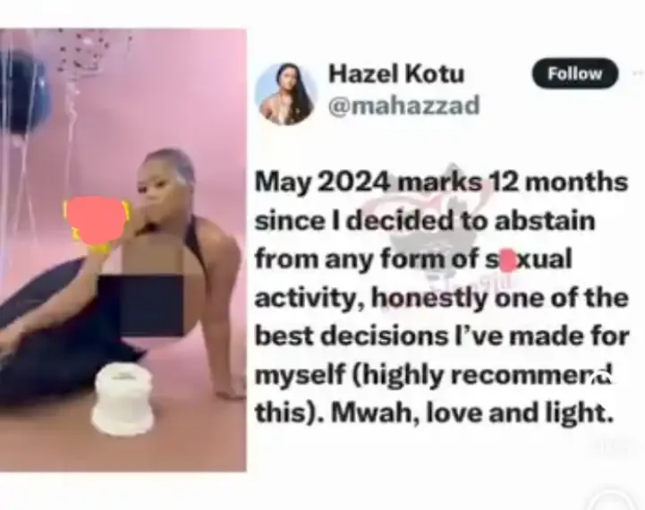 South African Media Personality 'throws a party ' to mark 12 months of celibacy 1 South African Media Personality ‘throws a party ‘ to mark 12 months of celibacy