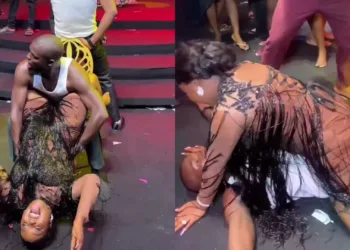 Viral Video of a bride and groom during their wedding ceremony