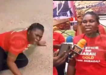 Lady weeps bittery after a Reverend she asked to pray for her pot of gold stole it [VIDEO]