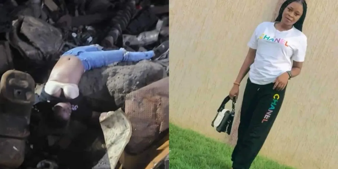 #JusticeForOcheze: Lady murdered by a Chinese boss for refusing him s£x in Abia State 1 #JusticeForOcheze: Lady murdered by a Chinese boss for refusing him s£x in Abia State