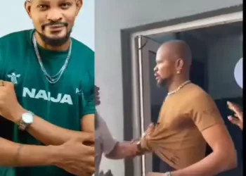 Viral Video of Uche Maduagwu harassed of allegedly impregnating a lady (Watch here)