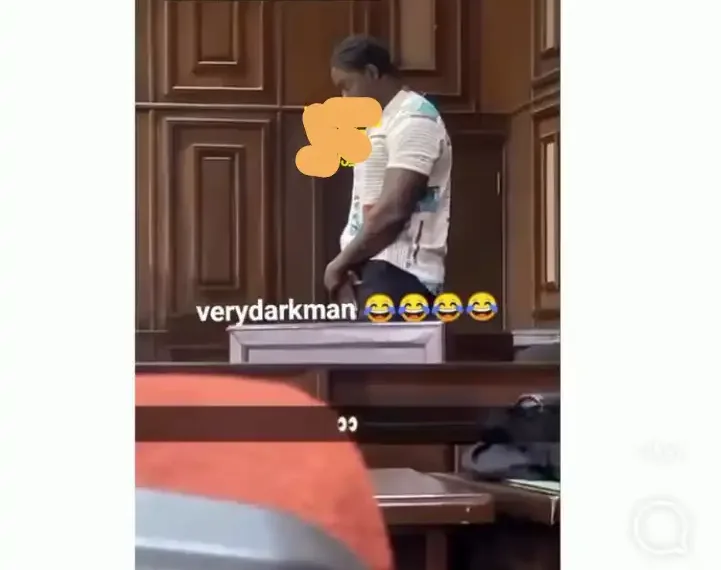 Trending video of Very Dark Man in court 3 weeks after detention (VIDEO) 1 Trending video of Very Dark Man in court 3 weeks after detention (VIDEO)