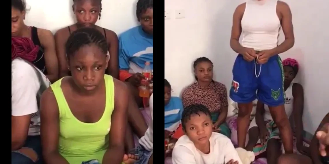 Trending video of little girls taken from Imo State to Ghana for s£x trafficking