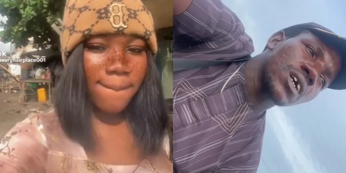 Pantless Girl captures the moment a Bike man's Gbola got hard because of her 1 Pantless Girl captures the moment a Bike man’s Gbola got hard because of her