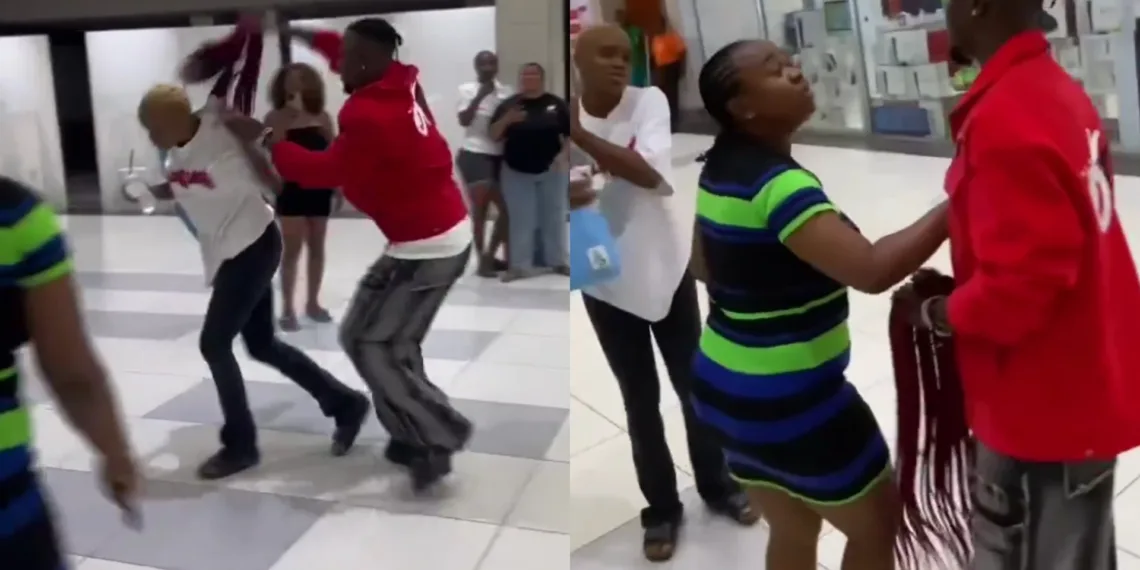 VIDEO: Angry boyfriend collects iPhone 15 & wig from his girlfriend after she rejected his proposal