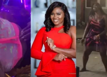 Ghanaian socialite, Abena Korkor spotted acting crazy [VIDEO]