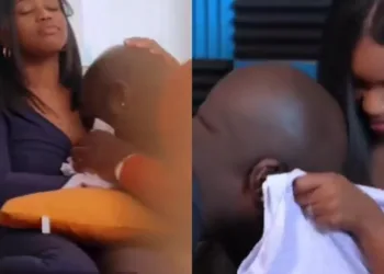 I drink my wife’s milk 3 times everyday – Man reveals in a viral video