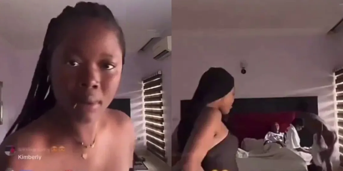 Lady exposes her nak£d friend live on Tiktok live [WATCH VIDEO]