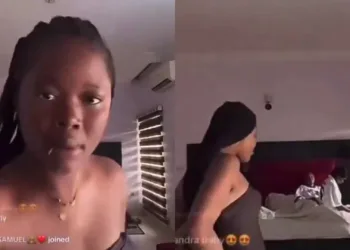 Lady exposes her nak£d friend live on Tiktok live [WATCH VIDEO]