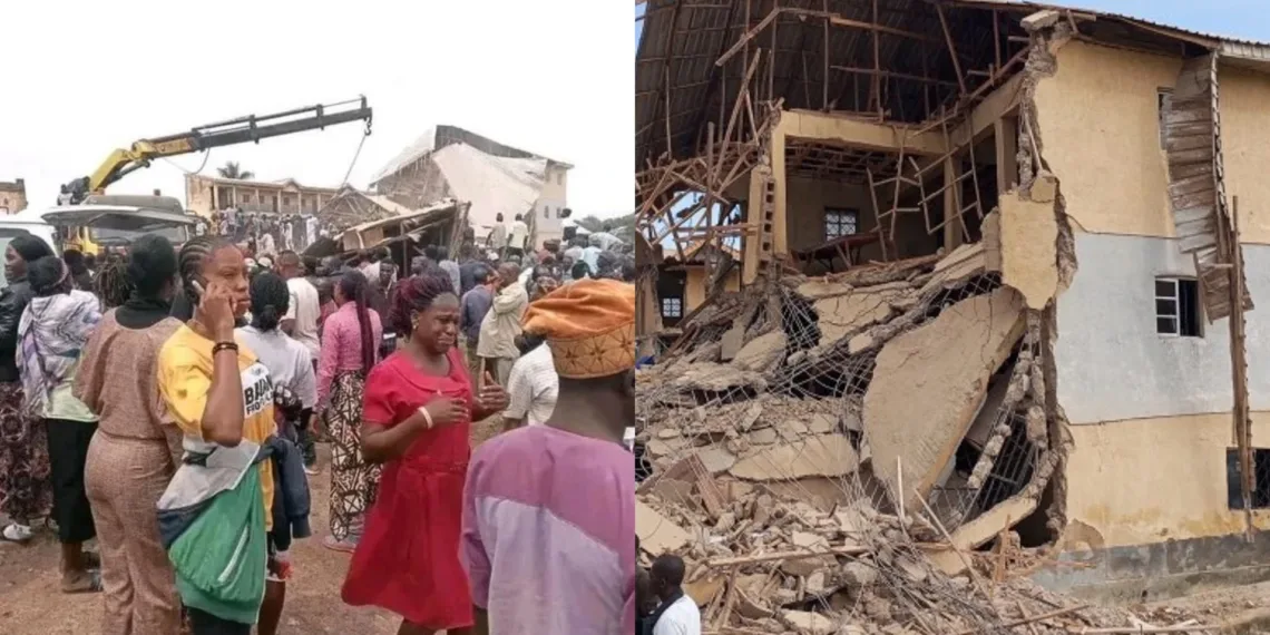 Parents of 4 kids dies instantly on hearing the news of their demise in Plateau school building collapse 1 Parents of 4 kids dies instantly on hearing the news of their demise in Plateau school building collapse