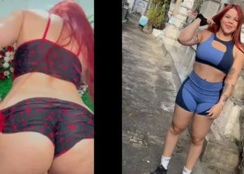 Influencer Aryanna Savegnago takes her nephew to a cemetery to record adult content