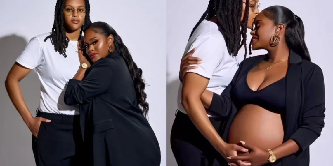 Husband & wife set to welcome their baby after getting a male sperm donor for the wife 1 Husband & wife set to welcome their baby after getting a male sperm donor for the wife