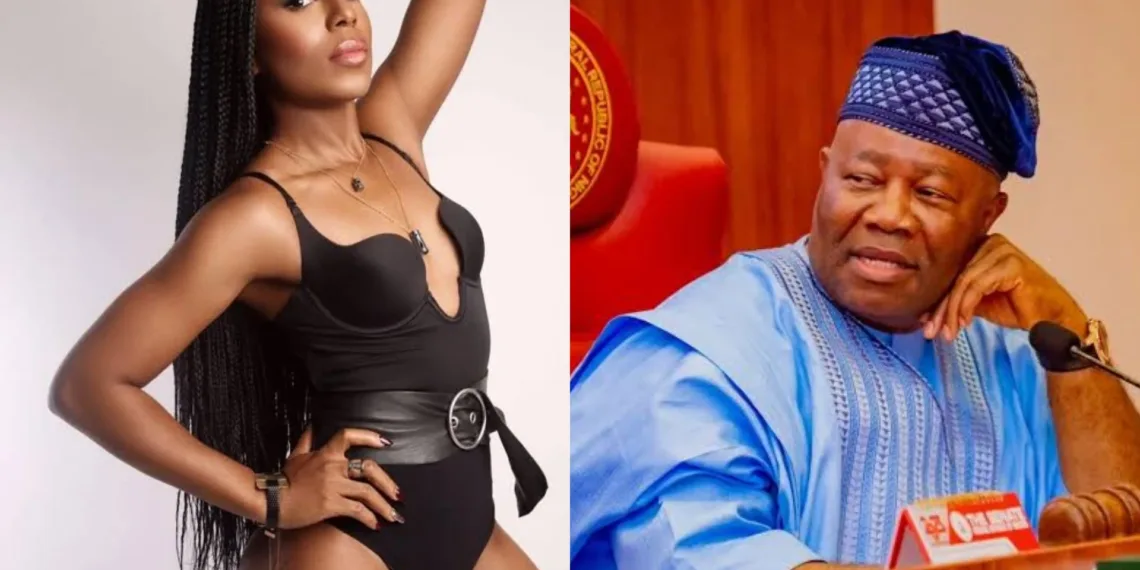 Dakore dares Gistlover to provide evidence of her alleged affair with Akpabio 1 Dakore dares Gistlover to provide evidence of her alleged affair with Akpabio