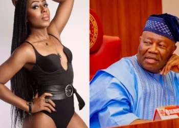 Dakore dares Gistlover to provide evidence of her alleged affair with Akpabio
