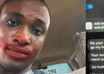 Man shares message his girlfriend sent that shattered him