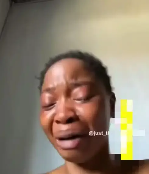 Lady breaks down terribly after losing huge amount of money on virtual bet 1 Lady breaks down terribly after losing huge amount of money on virtual bet