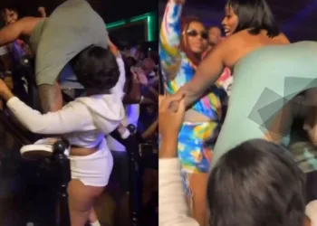 Lady Mistakenly Flashes Her Asset While Dancing In Public
