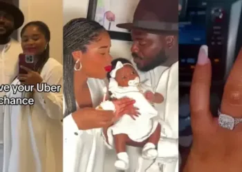 Nigerian Lady Marries Uber Driver, Celebrates Newborn Arrival