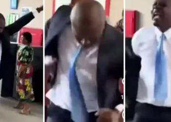 Watch UNIPORT Professor Celebrate Promotion with Energetic Dance Moves