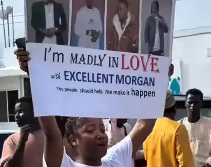 Nigerian Woman Shocks Lagos with Public Love Declaration 1 Nigerian Woman Shocks Lagos with Public Love Declaration