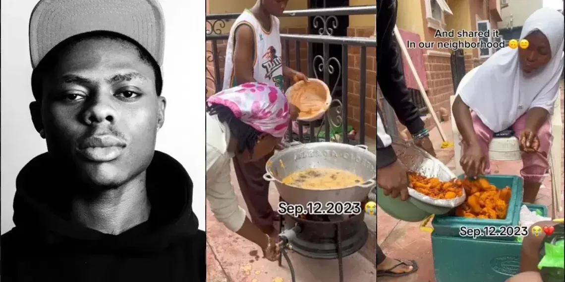 Fan Honors Mohbad Memory with Akara and Love 1 Fan Honors Mohbad Memory with Akara and Love