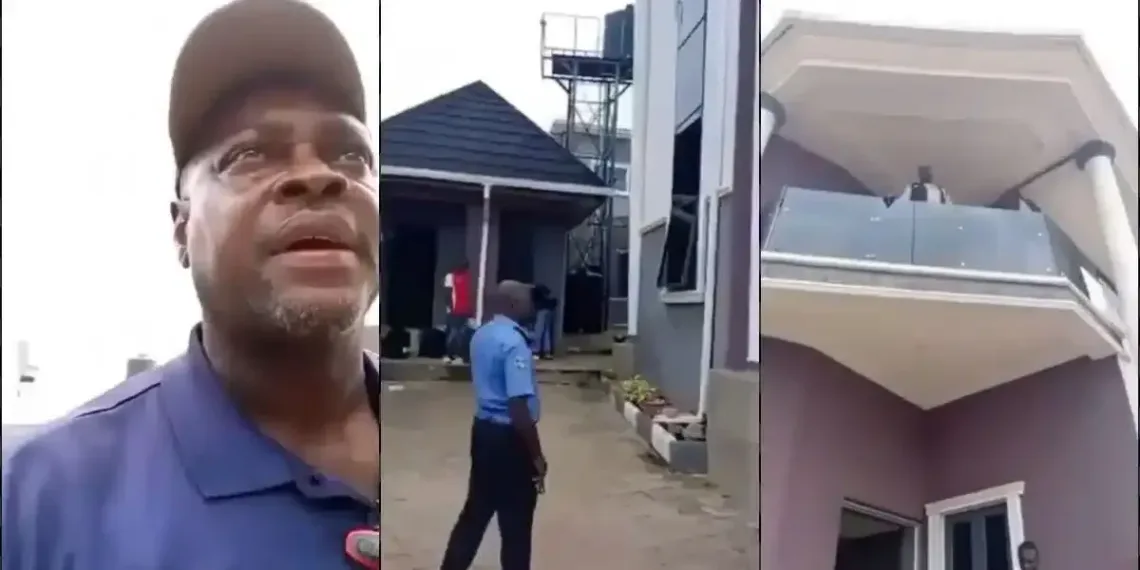 Drama as Man Gets Evicted After Wife Used Their Home as Collateral for Loan