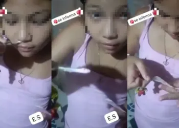 COLOMBIA: Adults Praise A Little Girl As She Took Cocaine In Their Presence