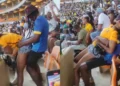 Viral Video Of A Sundown Fan Molesting An Unconscious Lady Inside The Stadium