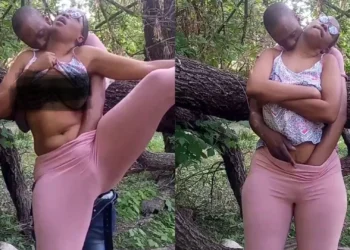 Viral Video: Man & His Wife Caught In Heated Romance Inside The Bush