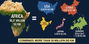 Why the World's Maps Make Africa Look Smaller Than It Really Is 3 Africa Compared with USA, China, India, Europe, and Greenland